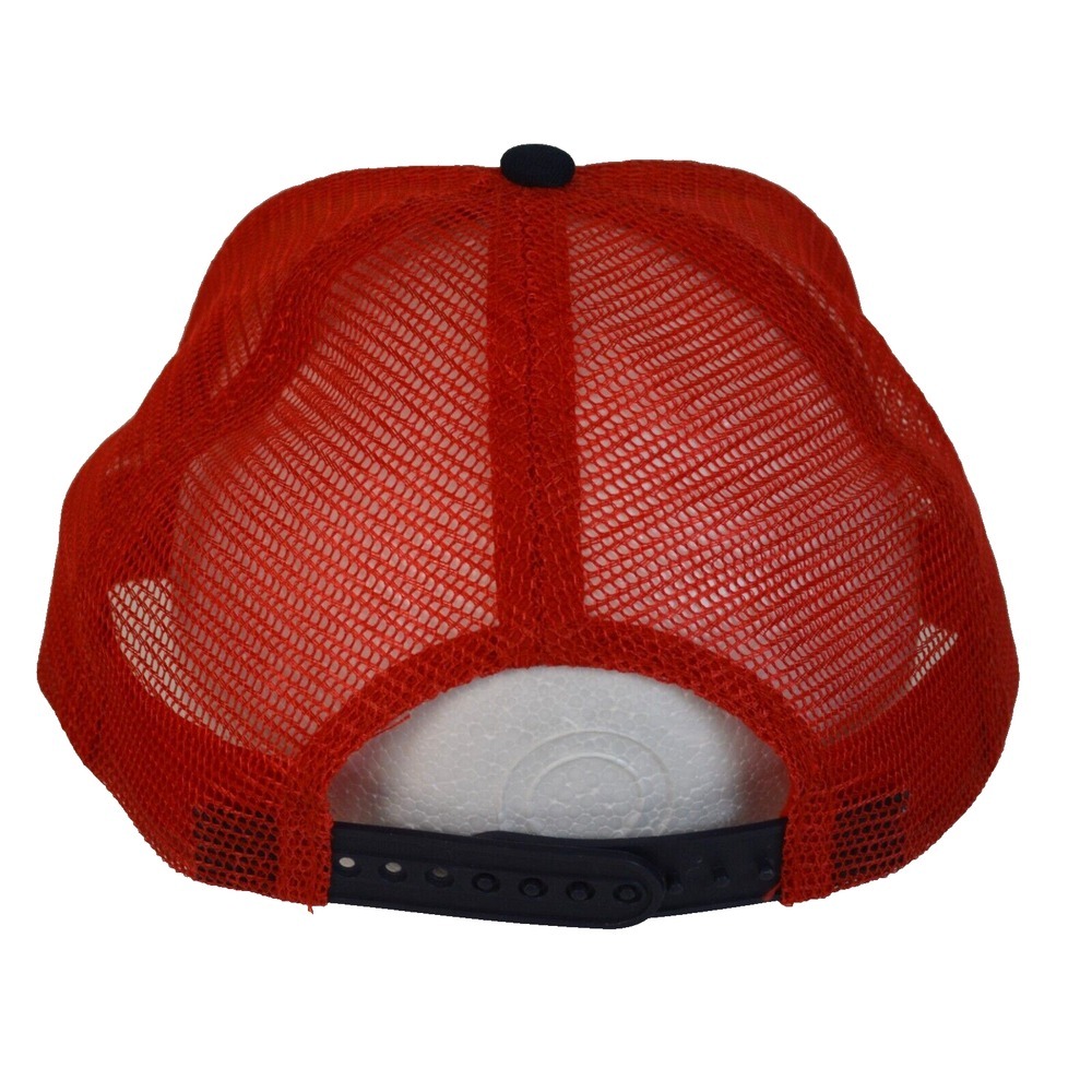 Vintage Style Emroidered USA Flag Trucker Snapback Adjustable Cap / Hat One Size - Picture 5 of 6